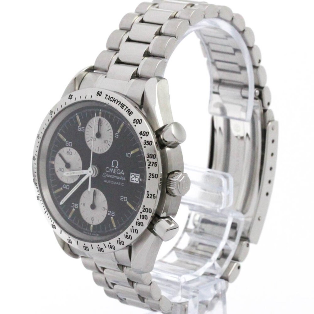 OMEGA Speedmaster Date Steel Automatic Mens Watch 3511.50 Polished - Picture 2 of 8